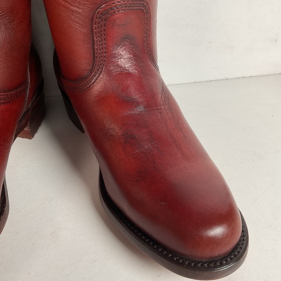 Vintage Frye Dorado Riding Boots 7 B USA Made Campus - Picture 11 of 16